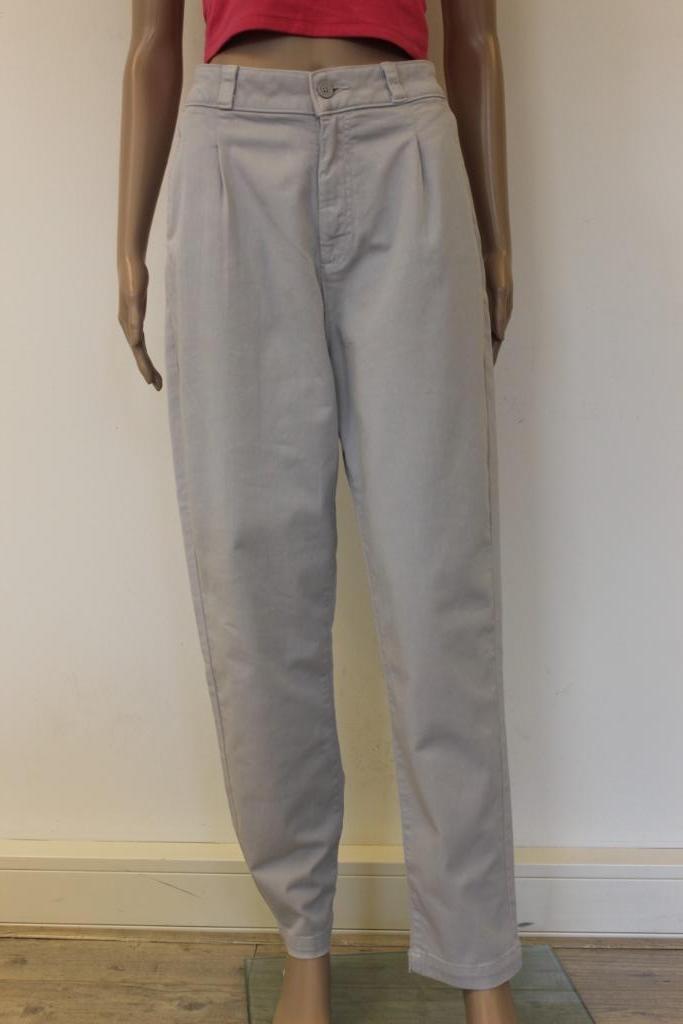 Primark grijze broek maat 40, Kleding | Dames, Broeken en Pantalons, Zo goed als nieuw, Maat 38/40 (M), Grijs, Lang, Ophalen of Verzenden