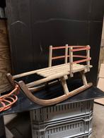 Slee hout met extra rugsteun type Davos, Ophalen, Rugleuning, Gebruikt, Hout