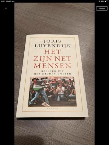 Het zijn net mensen - Joris Luyendijk.  beschikbaar voor biedingen