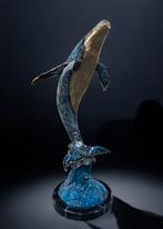 walvis beeld brons 97 cm special coating, Ophalen of Verzenden