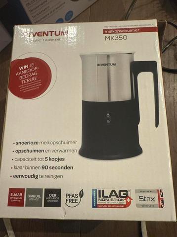 Inventum MK350 Melkopschuimer - Perfecte Schuim! beschikbaar voor biedingen