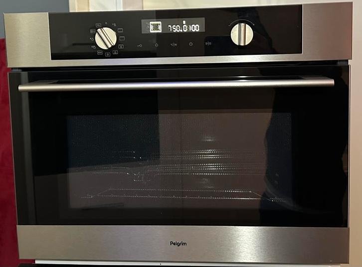 ZGAN PELGRIM inbouw Combi oven/Magnetron MAC524RVS, Witgoed en Apparatuur, Magnetrons, Zo goed als nieuw, Inbouw, Combimagnetron
