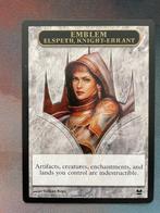 Elspeth Knight-Errant Emblem [MTG], Ophalen of Verzenden, Gebruikt, Losse kaart