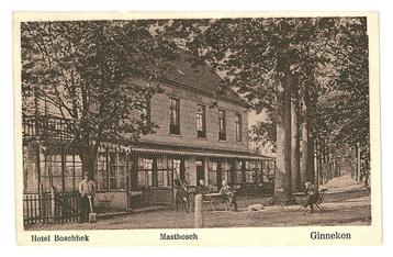 991130 Ginneken 1929 N Br Hotel Boschhek Gelopen met beschikbaar voor biedingen