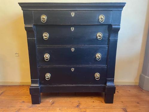 Ladenkast Commode Hollands 4 laden periode begin 19e eeuws, Antiek en Kunst, Antiek | Woonaccessoires, Ophalen