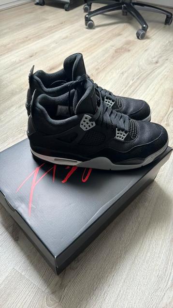 Jordan 4 Black Canvas. 47,5 beschikbaar voor biedingen