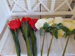 Kunstbloemen kunsttakken 1 meter, roos/tulp, Verzenden
