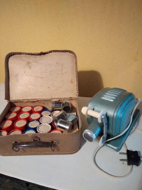 Vintage Kinderfilm Projector met Filmpjes, Audio, Tv en Foto, Diaprojectors, Gebruikt, Ophalen of Verzenden