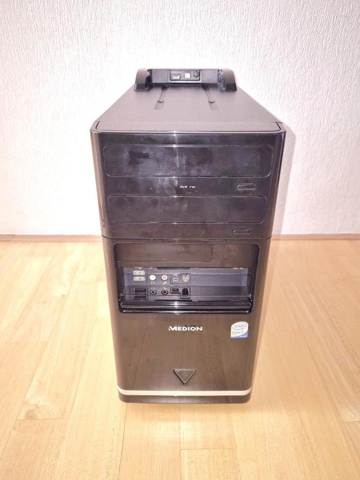 Medion computer met windows 10, Computers en Software, Desktop Pc's, Gebruikt, 2 tot 3 Ghz, HDD, Minder dan 4 GB, Ophalen