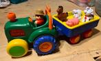 Big Steps Tractor met Aanhangwagen, Kinderen en Baby's, Ophalen, Zo goed als nieuw