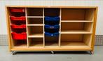 Vintage grote schoolkast materialenkast Schilte kieskast, Ophalen, Gebruikt, Kast, 50 tot 70 cm