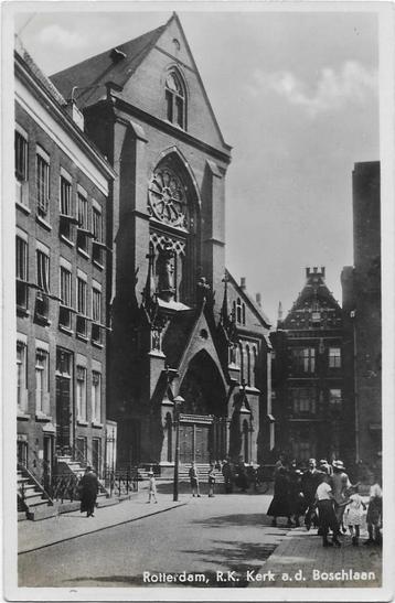 B116-Rotterdam,R.K.Kerk a.d. Boschlaan,fotokaart beschikbaar voor biedingen