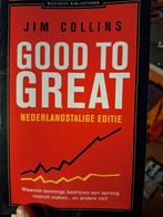 Good to great | Jim Collins ZGAN, Ophalen of Verzenden, Zo goed als nieuw, Management