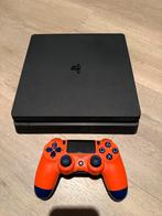 PlayStation 4 Slim met 1TB opslag + kabels, Gebruikt, Ophalen of Verzenden, 1 TB, Met 1 controller