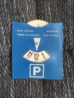 Parkeerschijf blauw / Blauwe parkeerschijf, Ophalen of Verzenden, Gebruikt
