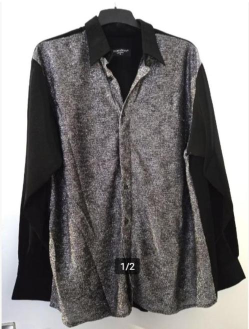 Disco overhemd mt XL, Kleding | Heren, Carnavalskleding en Feestkleding, Nieuw, Kleding, Carnaval, Maat 56/58 (XL), Ophalen of Verzenden