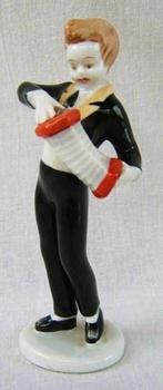 Hollohaza - Harmonicaspeler - Trekharmonica, Ophalen, Zo goed als nieuw, Mens