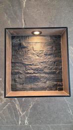 Steenstrips Brick Black Star 15x60cm Natuursteen Antraciet, Ophalen, 40 tot 60 cm, Wandtegels, Minder dan 20 cm