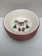 6 - Wedgwood Windsor Christmas schaaltjes - Zgan Kerst, Ophalen of Verzenden, Zo goed als nieuw
