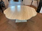 Travertin Marmeren Salontafel marmer Design retro, Huis en Inrichting, Tafels | Salontafels, Ophalen, Overige materialen, Gebruikt