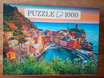 Puzzel 1000 stukjes Cinque Terre, Hobby en Vrije tijd, Denksport en Puzzels, Ophalen of Verzenden, 500 t/m 1500 stukjes, Zo goed als nieuw