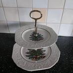 Cutbertson vs Spode Kerst etagière, Ophalen of Verzenden, Porselein, Overige stijlen
