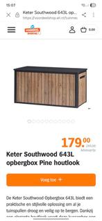 Opbergbox tuin nieuw in doos!, Tuin en Terras, Ophalen, Nieuw, Kunststof