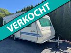 Adria 502 UP Unica Vastbed Rondzit Mover Voortent 270 diep, Caravans en Kamperen, Bedrijf, Adria, 6 tot 7 meter, Kachel