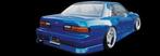 BN Sports Type 2 bodykit - Nissan 200sx S13 Silvia 89-94, Ophalen of Verzenden
