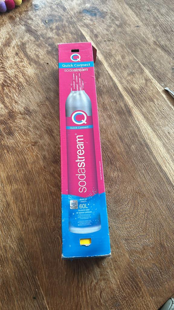 Soda stream cillinder roze!, Huis en Inrichting, Keuken | Keukenbenodigdheden, Ophalen of Verzenden, Nieuw