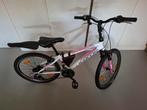 Mountainbike fiets bike 24 inch Licorne x Guide roze wit, Fietsen en Brommers, Fietsen | Meisjes, Ophalen, 24 inch, Versnellingen
