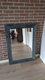 Rustieke spiegel van steigerhout - 108x77 cm, Ophalen of Verzenden