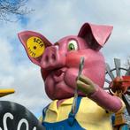 Piepschuim Varkenshoofd Carnaval, Ophalen, Gebruikt, Feestartikel, Carnaval