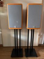 Canton Ergo 602 met staanders, Ophalen of Verzenden, Front, Rear of Stereo speakers, Overige merken