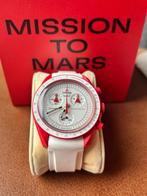 Omega Swatch moonwatch Mission to Mars, Sieraden, Tassen en Uiterlijk, Horloges | Heren, Kunststof, Verzenden, Polshorloge, Swatch