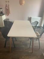 Uitschuifbare eettafel jysk, Huis en Inrichting, Tafels | Eettafels, Ophalen, Gebruikt, 50 tot 100 cm, Vijf personen of meer