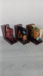 LP houder / platenrek / retro vinyl (3 st.), Ophalen, Gebruikt, Kunststof, Cd's