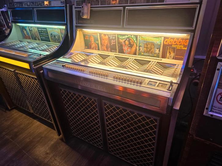 Seeburg lpc, Verzamelen, Automaten | Jukeboxen, Gebruikt, Seeburg, 1950 tot 1960, Met singles, Ophalen