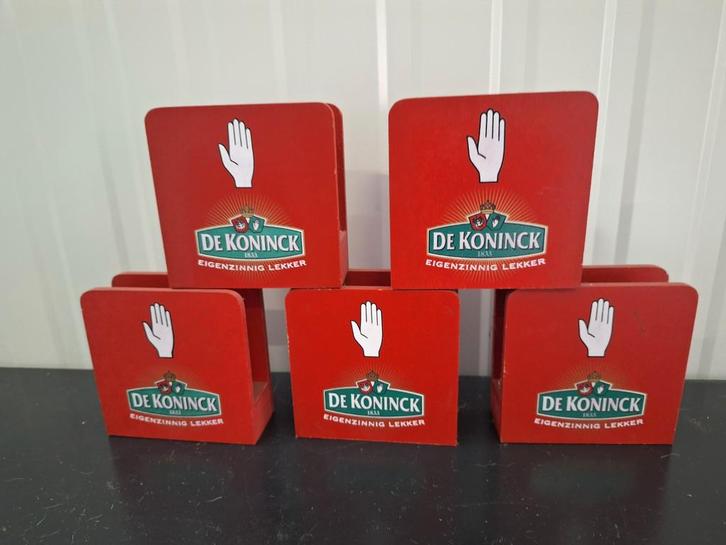 De koninck houders topstaat, Verzamelen, Biermerken, Zo goed als nieuw, Ophalen of Verzenden