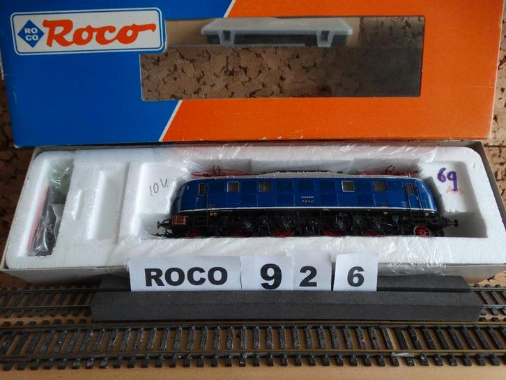 HO -adv: 926: Roco 43659. Locomotief e18 045. DB, Hobby en Vrije tijd, Modeltreinen | H0, Zo goed als nieuw, Locomotief, Gelijkstroom