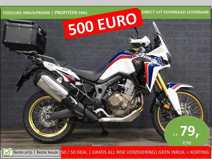 HONDA CRF 1000 L AFRICA TWIN (bj 2017) Tricolor, Motoren, Motoren | Honda, Bedrijf, Overig, 2 cilinders, Motorrijbewijs A