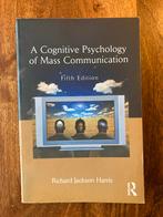 Cognitive Psychology of Mass Communication, Ophalen of Verzenden, Zo goed als nieuw, Cognitieve psychologie, Richard Harris