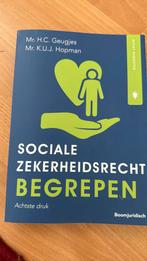 H.C. Geugjes - Socialezekerheidsrecht begrepen, Sociale wetenschap, Nieuw, Ophalen of Verzenden, H.C. Geugjes; K.U.J. Hopman