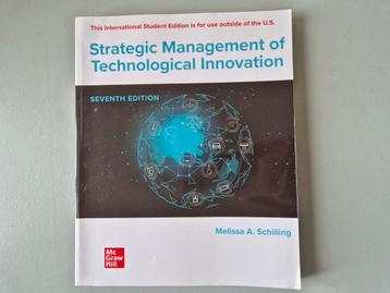 Strategic managment of technological innovation beschikbaar voor biedingen