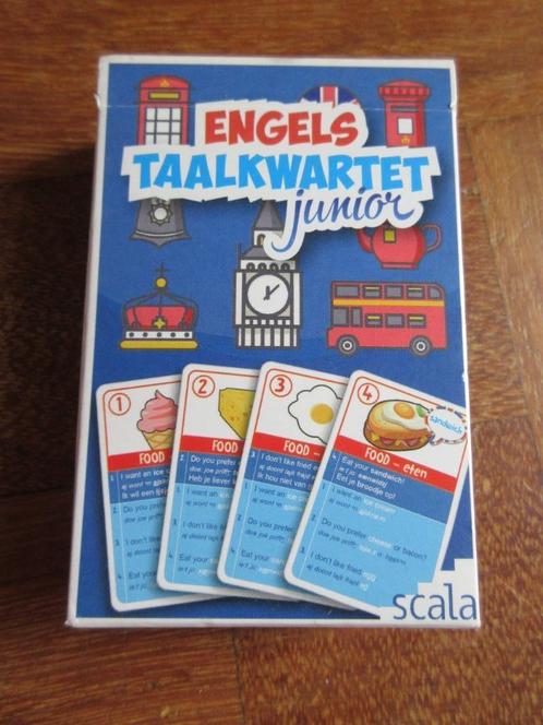 Engels Taalkwartet Junior, Kinderen en Baby's, Speelgoed | Educatief en Creatief, Gebruikt, Puzzelen, Taal en Lezen, Ontdekken