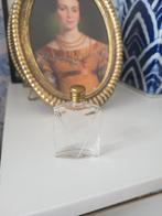 Prachtig geslepen antiek parfumflesje, Ophalen of Verzenden