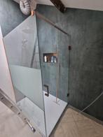 Brauer JC profielloze nisdeur 100cm koper, Ophalen, Nieuw, Glas, Douche