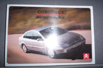 Gebruikershandleiding voor CITROEN C5  1999/2006 beschikbaar voor biedingen