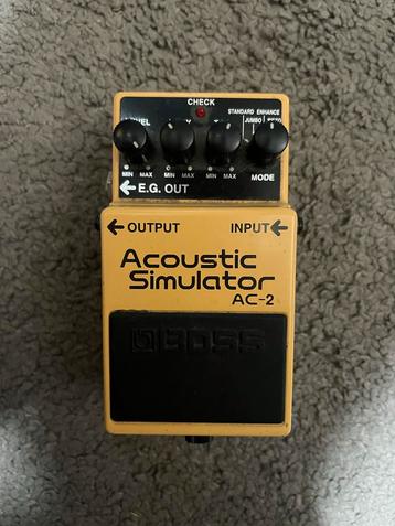 Boss AC-2 Acoustic Simulator - Goedkoop! beschikbaar voor biedingen
