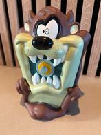 Looney Tunes Tazmanian Devil spaarpot vintage, Ophalen of Verzenden, Gebruikt, Kunststof, Strip- of Tekenfilmfiguur